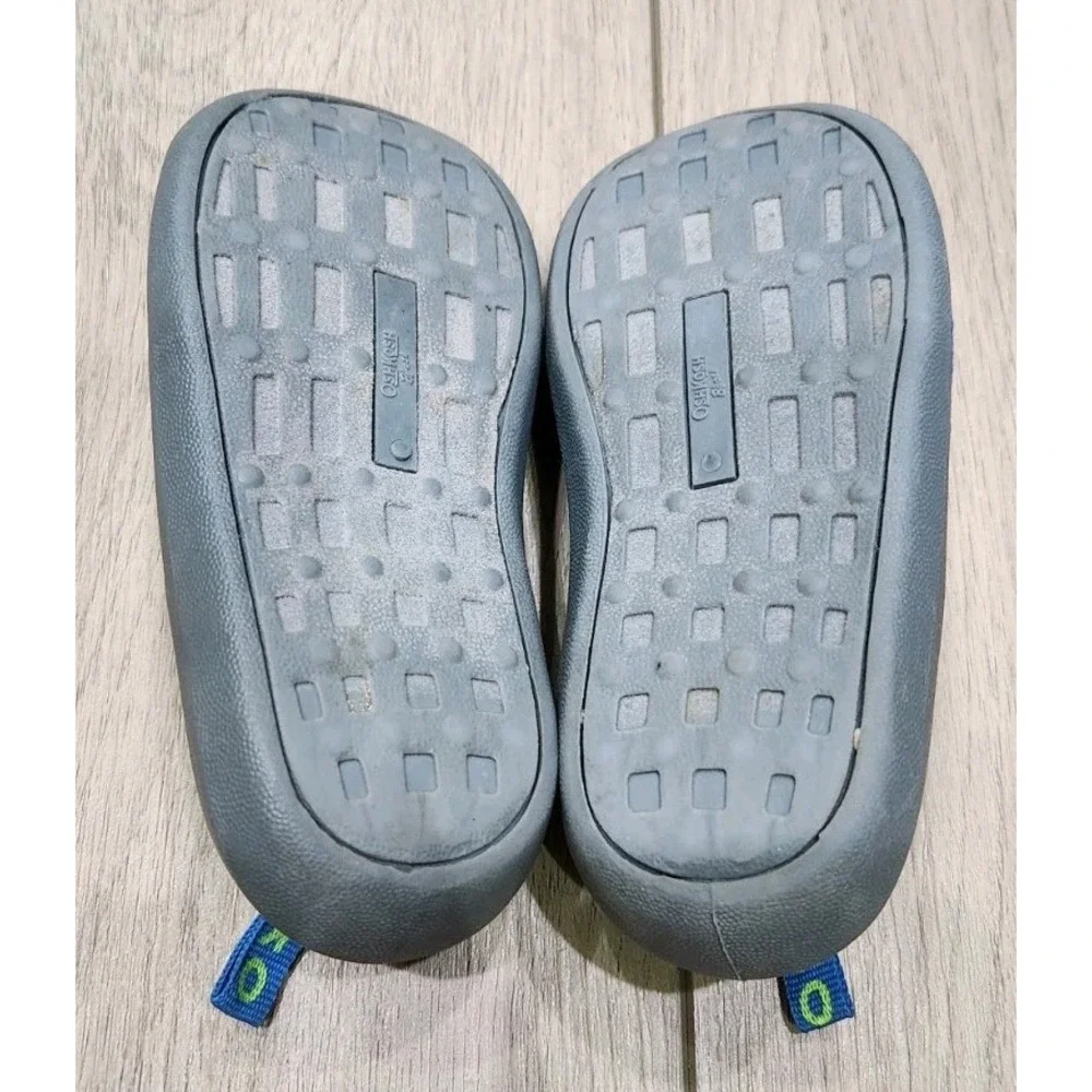 Oshkosh B'gosh Mesh Water Shoes Sneakers Rubber Bottom Slip On Blue Kids‎ Size 7